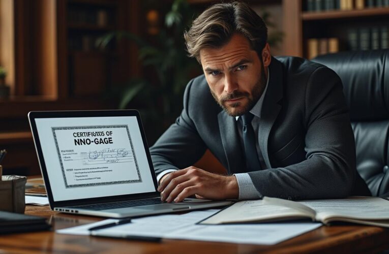 Comment obtenir un certificat de non-gage et sécuriser votre transaction automobile
