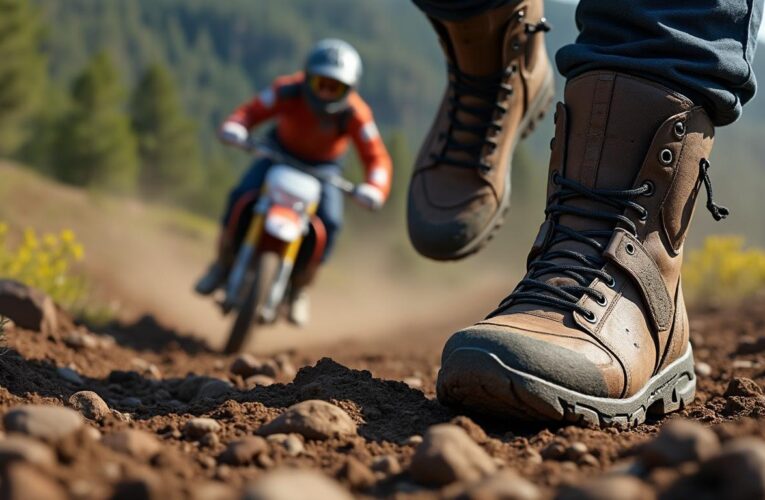Les meilleures options de bottes de moto off-road pour les débutants