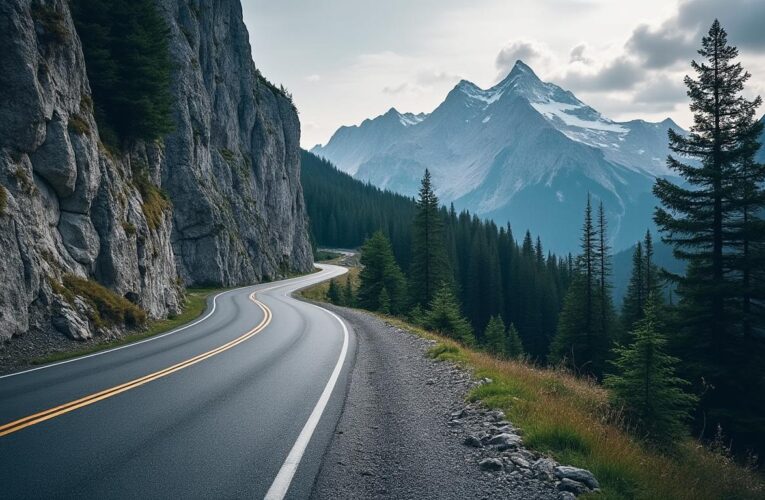 Les paysages à couper le souffle du road book moto off-road : route des Grandes Alpes