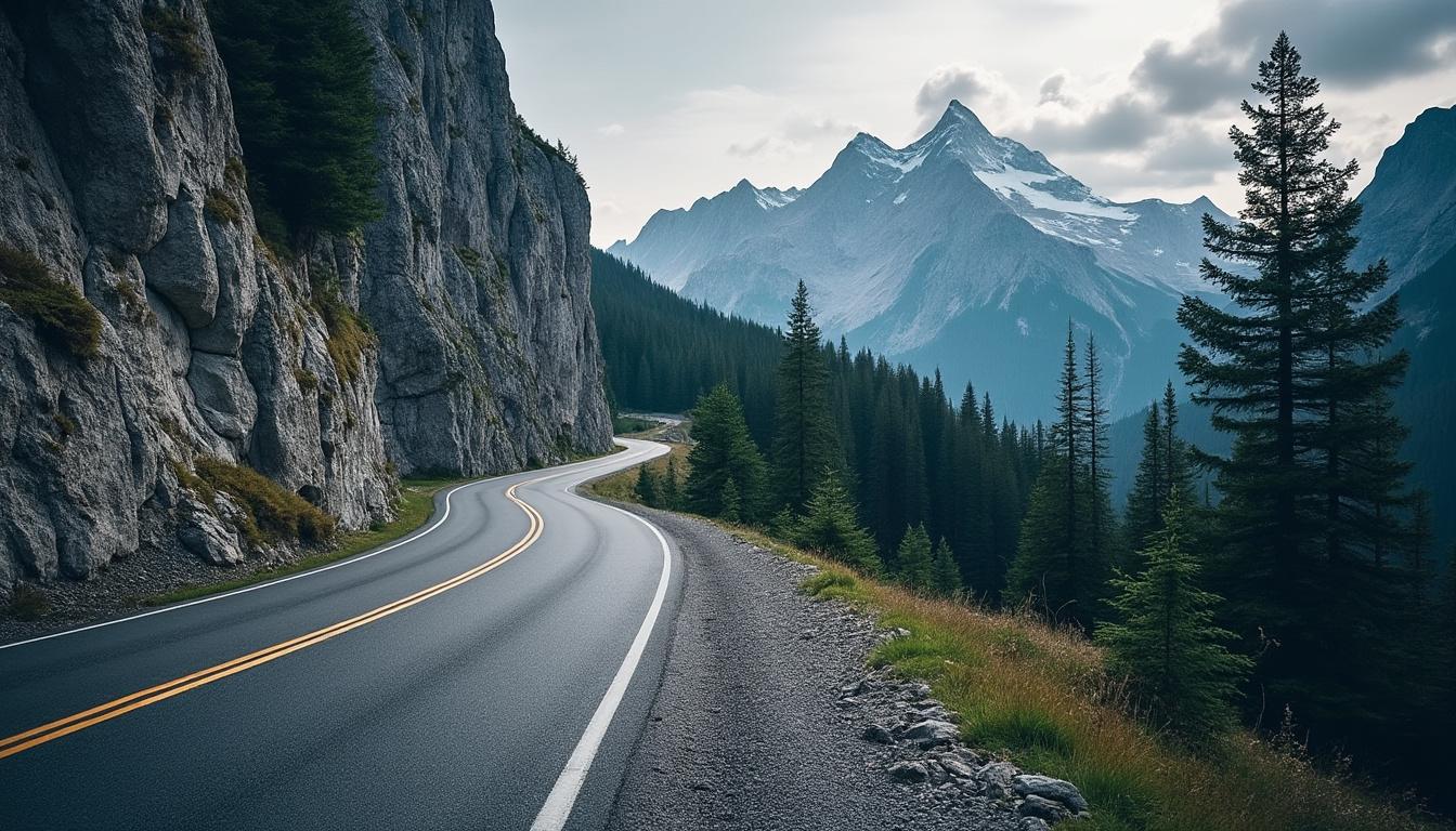 parcourez la majestueuse route des grandes alpes à moto off-road et découvrez des paysages à couper le souffle, des cols mythiques et des panoramas spectaculaires pour une aventure inoubliable.