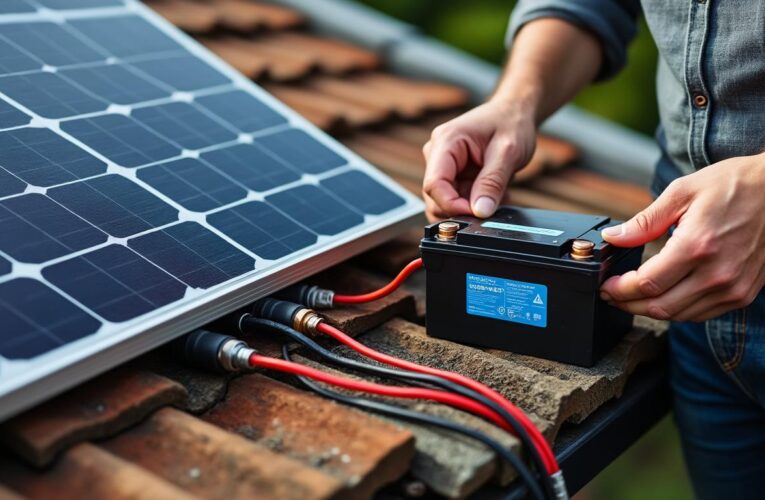 Optimisez votre installation : comment brancher un panneau solaire sur une batterie