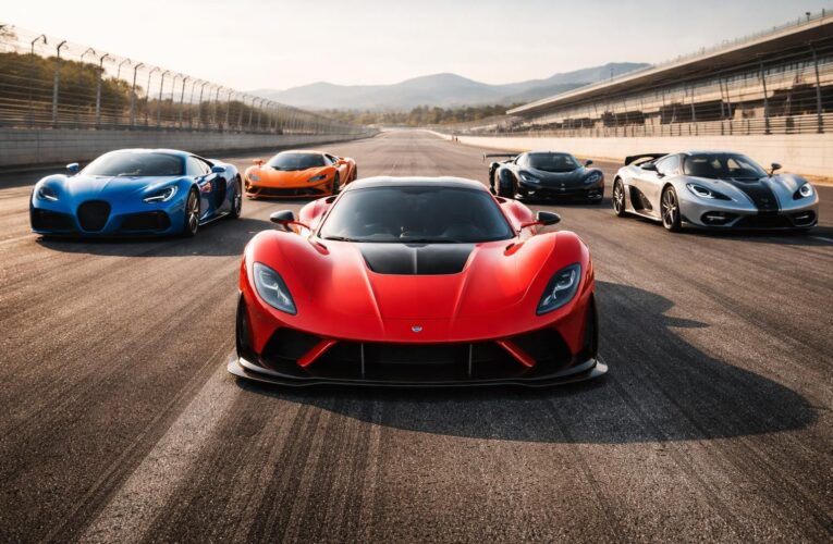Comment la Hennessey Venom f5 vitesse max se compare aux autres supercars