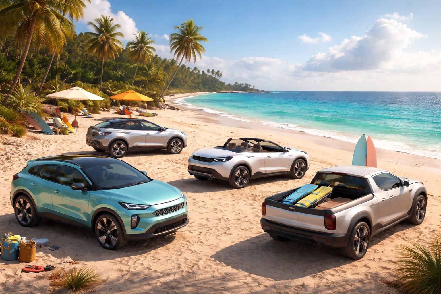 explorez notre sélection des meilleures voitures adaptées à la plage en 2026, alliant confort, style et performance pour vos escapades estivales.