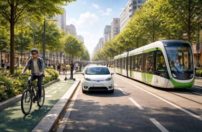 Les avantages étonnants des différents moyens de déplacement en ville