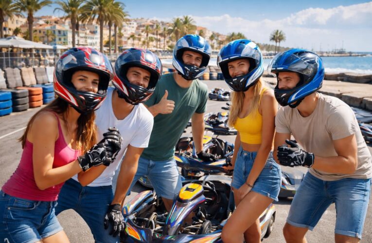 Les meilleures options de kart à Grau du roi pour les groupes d&rsquo;amis