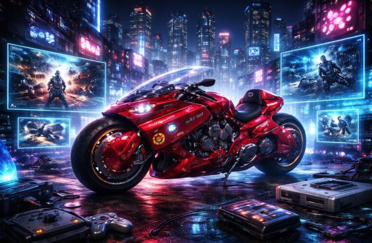 L’impact de la moto Akira sur l’industrie du jeu vidéo