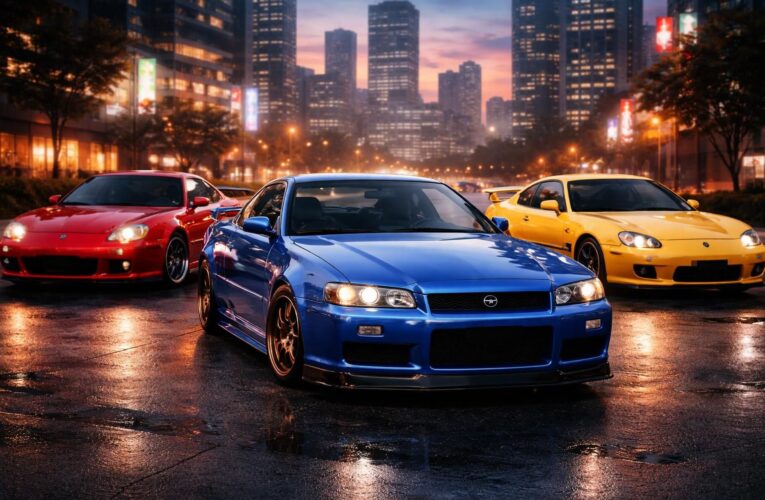 Comparaison entre la Kereta Nissan Skyline gtr r34 et ses concurrents sur le marché
