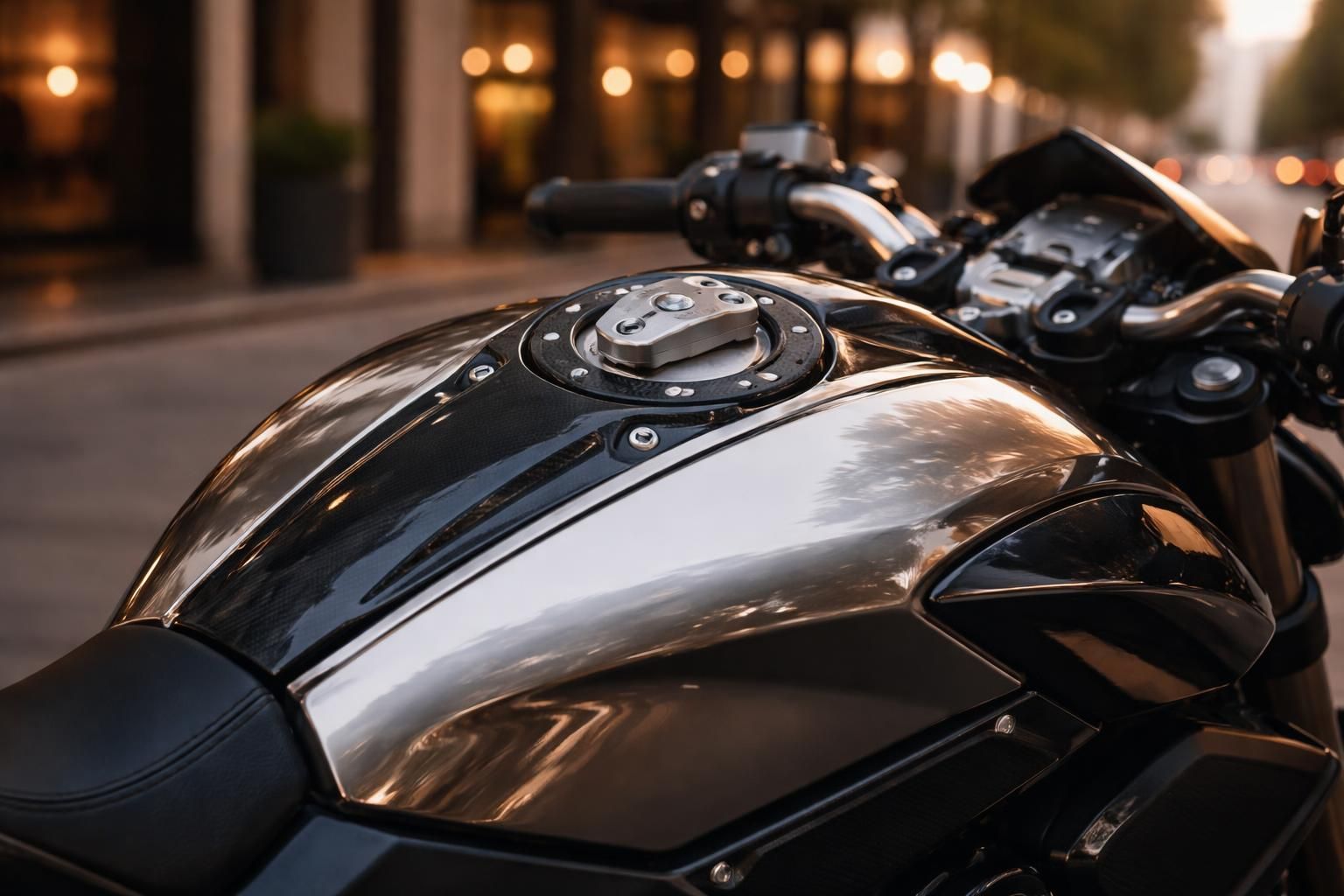 découvrez comment un réservoir moto allie élégance et sécurité pour sublimer votre véhicule tout en protégeant son contenu.