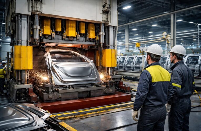 L’emboutissement de la portière : un processus clé dans la fabrication automobile
