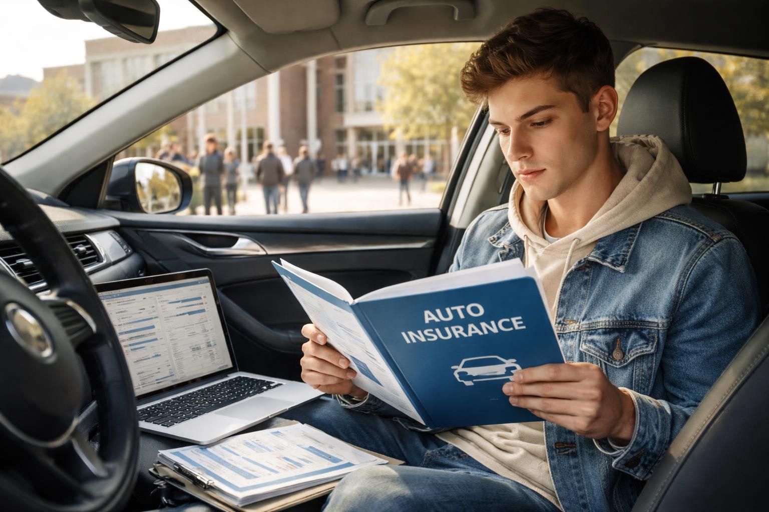 découvrez les critères essentiels d'assurance auto pour les étudiants et obtenez des conseils pratiques pour bien assurer votre véhicule étudiant.